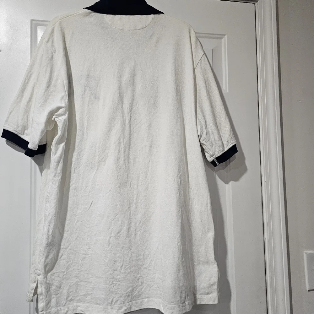 Polo Ralph Lauren Rugby Y2k rare Vintage shirt size LT/GL Prepie New Money